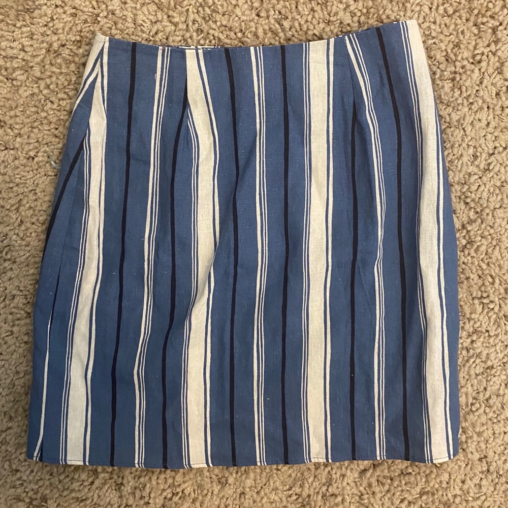 moa moa striped skirt